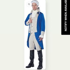 California Costumes George Washington/Paul Revere
